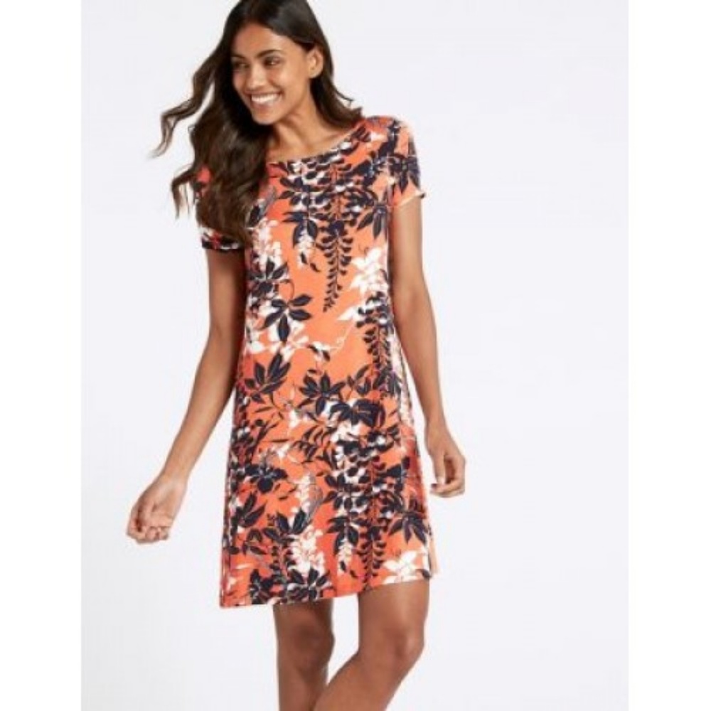 Marks & Spencer Floral Print Swing Dress